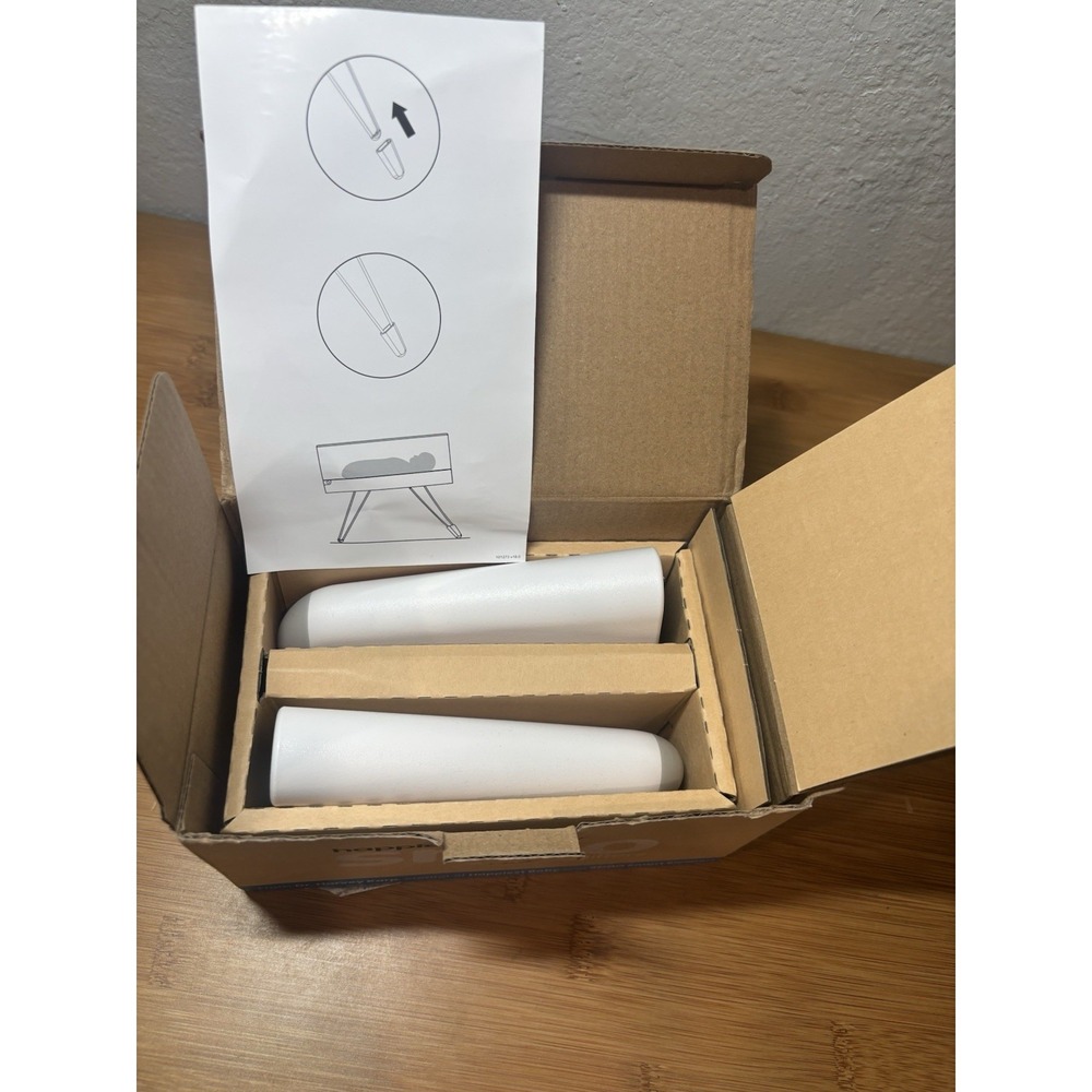 Happiest Baby Snoo Leg Lifters For Bassinet Slip Resistant White Pair